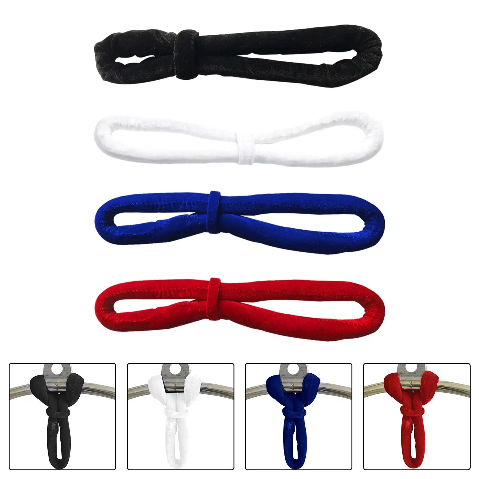 Hand Loop Strap Noose Assist Tool Strength Training Soft Flexibility Velvet 15