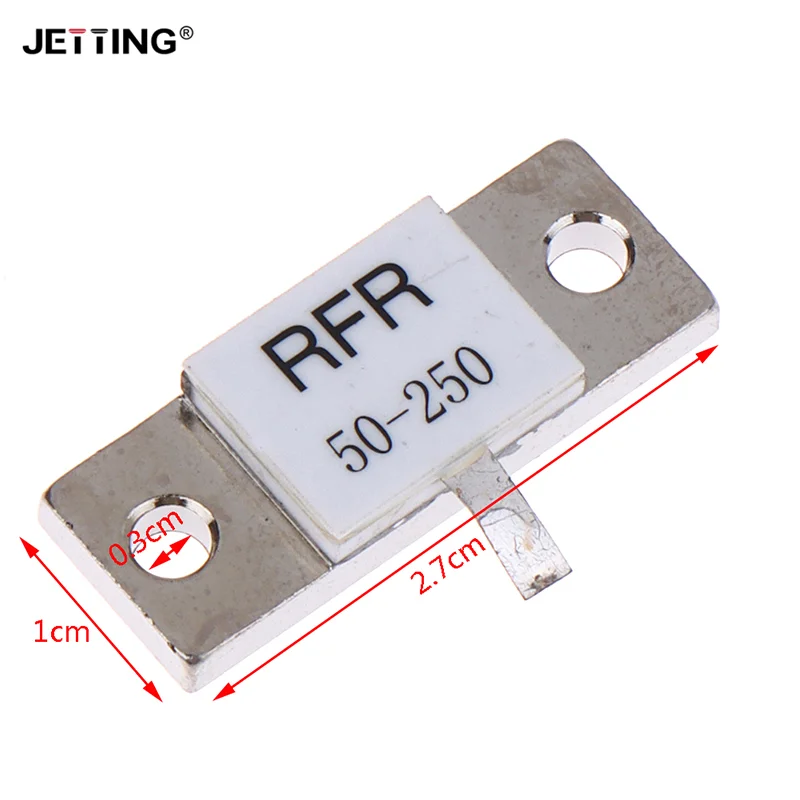 1Pc Load Resistor RFR-50-250 RFR 50-250 250W 50R 50 Ohms Radio Frequency Att Single PIN