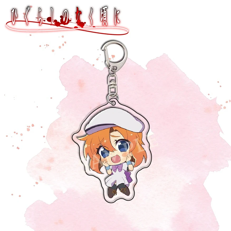 アニメひぐらしのなく頃にキーホルダーアクリル龍宮レナ園崎美濃