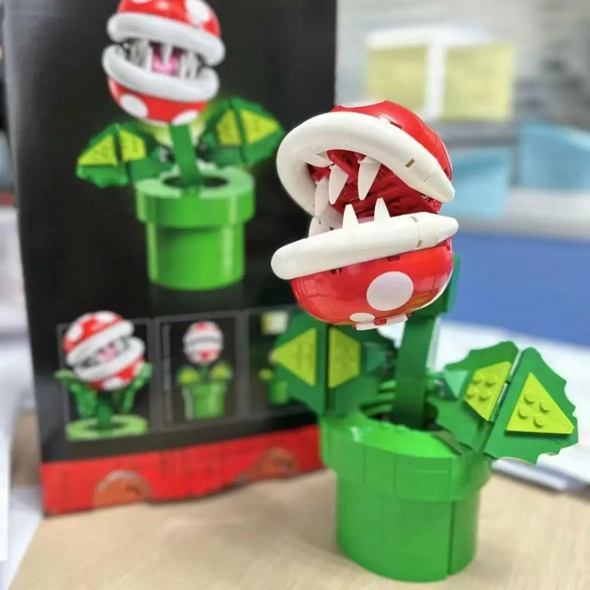 

540 шт., Детский конструктор «пиранха»