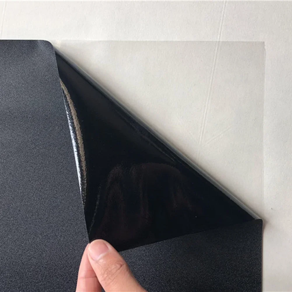 Pure Black Matte Sticker Removable Light Blocking Window Cloth DIY Total Blackout Glass Privacy Darkening Window Black Stickers window film window privacy film window tint sticker