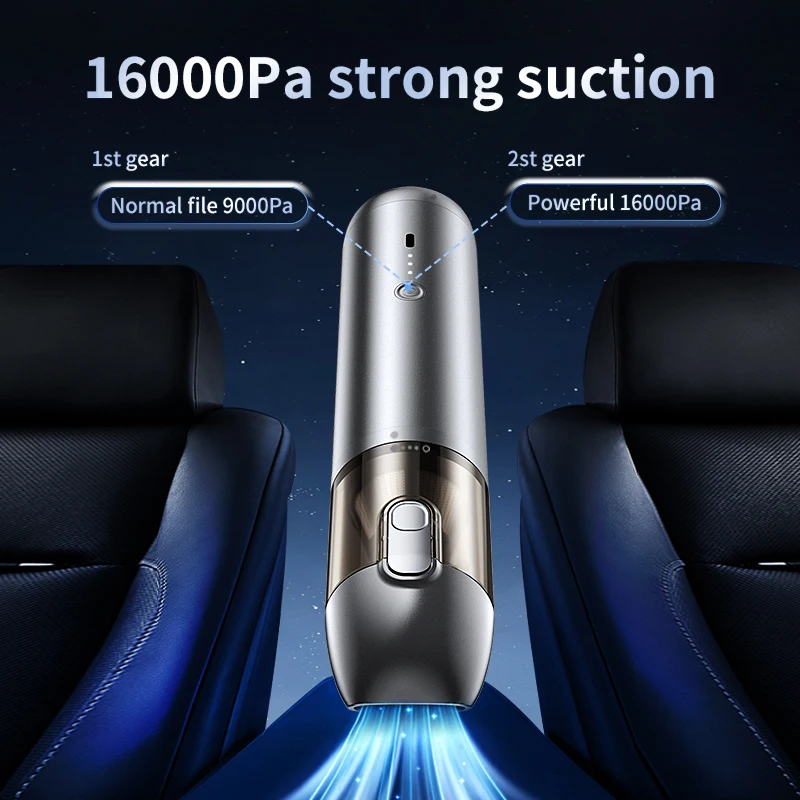 16000Pa Wireless Car Vacuum Cleaner Strong Suction Handheld Vacuum Home & Car Dual Use Mini Cleaner Home Appliance vacuum cleaner,handheld vacuum cleaner,wireless vacuum cleaner,portable vacuum cleaner
