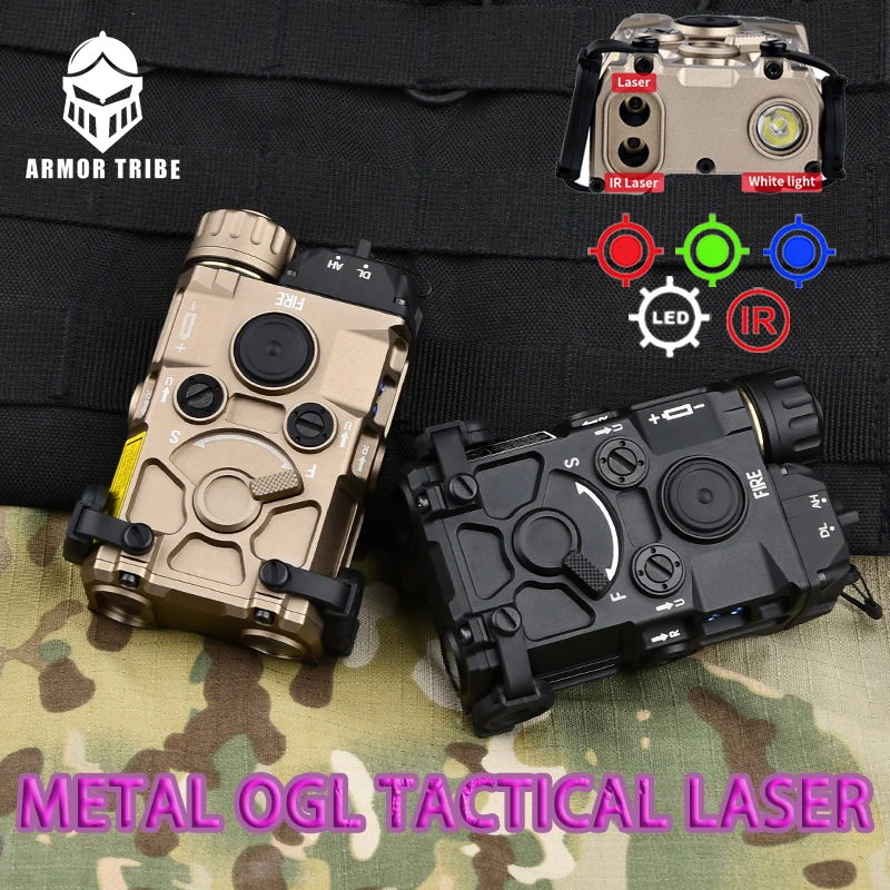 

Tactical EOTEC OGL Green Dot Red Blue Tactical Weapon Airsoft Pointer IR Sight Flashlight Airsoft Zeroing Strobe Ogl Laser