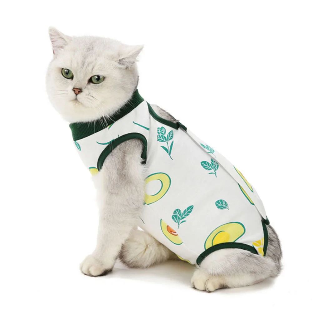 Abdominal Skin Anti-Licking Pajamas Pet Clothing - PeticaDeals