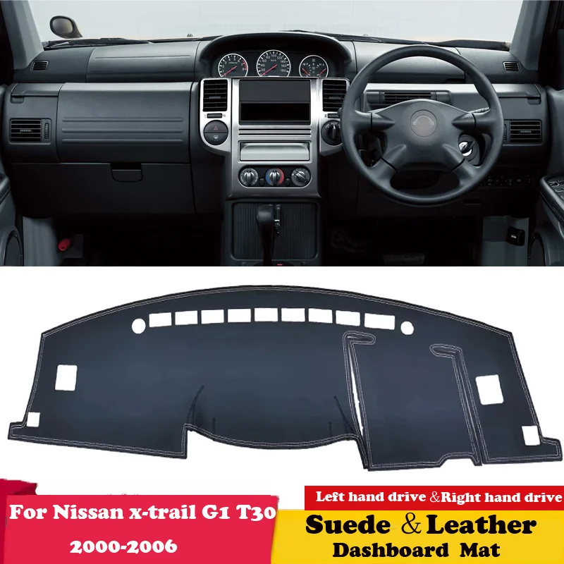 For Nissan Xtrail G1 T30 2000 2001 20032006 X Trail Suede Leather
