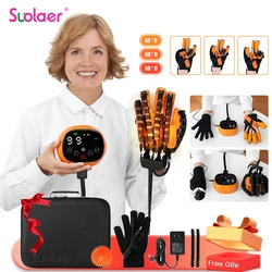 Upgraded Heating Rehabilitation Training Robot Gloves with Voice Prompts Stroke Hemiplegia Hand Function Recovery Finger Trainer