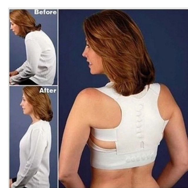 Magnetic Therapy Posture Corrector Men's and Women's Orthopedic Corset Back  Waist Support with Shoulder Brace Medical