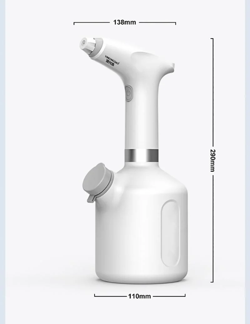 Electric Garden Sprayer Watering Cans 900ML/2L Capacity Plant Mister Spray Bottl