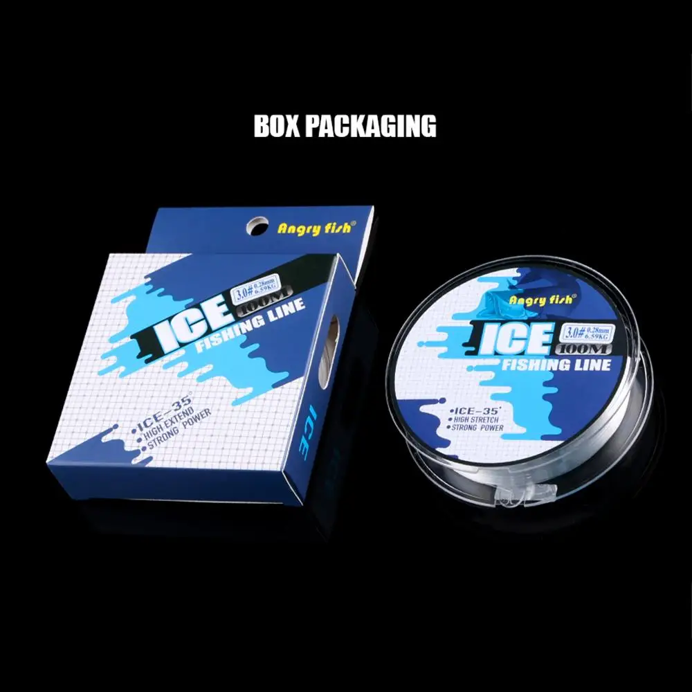 Winter ice fishing line Nylon Fishing Line 100M Super Strong Thread  Monofilament fishing accessories For Winter Outdoor fishing