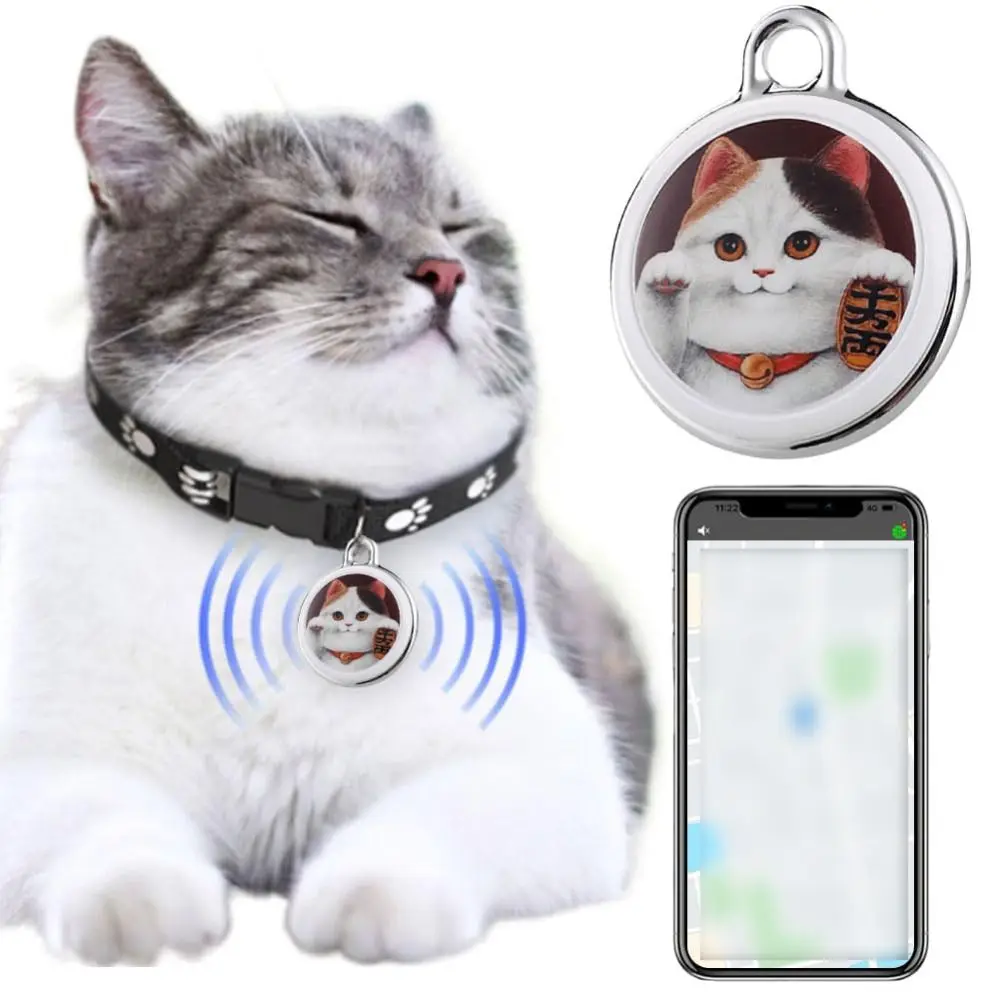 New Waterproof Smart Tracker Mini ABS Cats Locator Pet Anti-lost Device