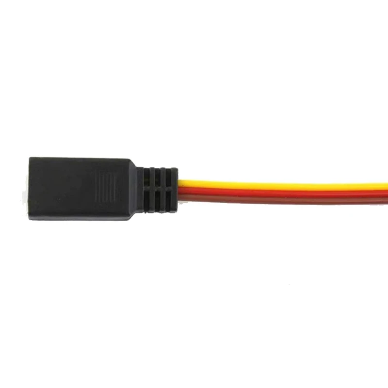 Smart-1Pcs 3Pin Servo Extension Lead Wire Cable For RC Futaba JR Male To Female 35.5Cm