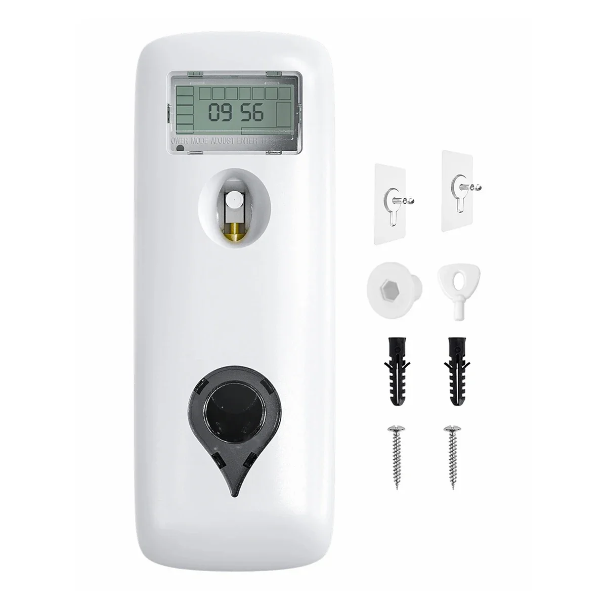 Description Picture 4 of itemLiquid Air Freshener Dispenser Wall Mounted Automatic Fragrance Perfume Spray Room Toilet Odor Eliminator LCD Programmable 300ML