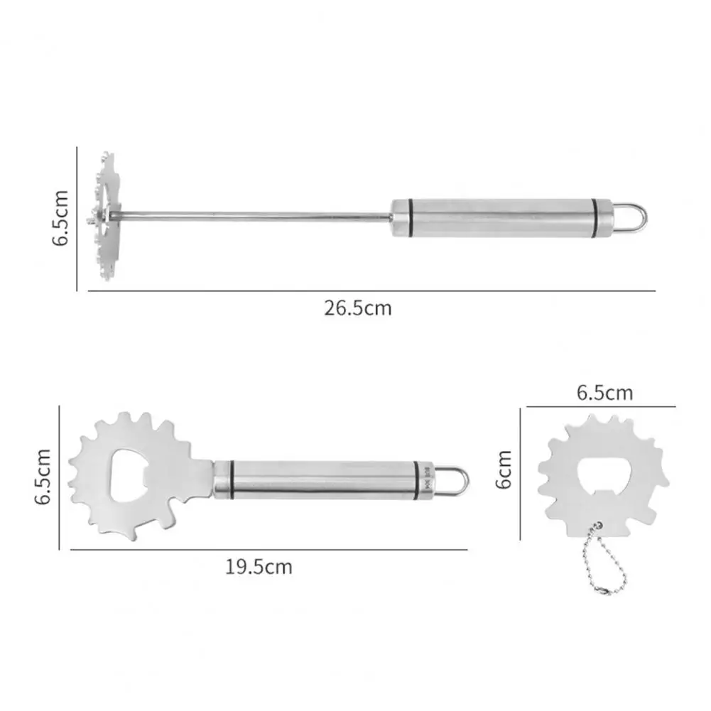 Grill Scraper Grill Grate Cleaner Barbecue Cleaning Tools Kitchen Grate Cleaner Bottle Opener BBQ Scraper