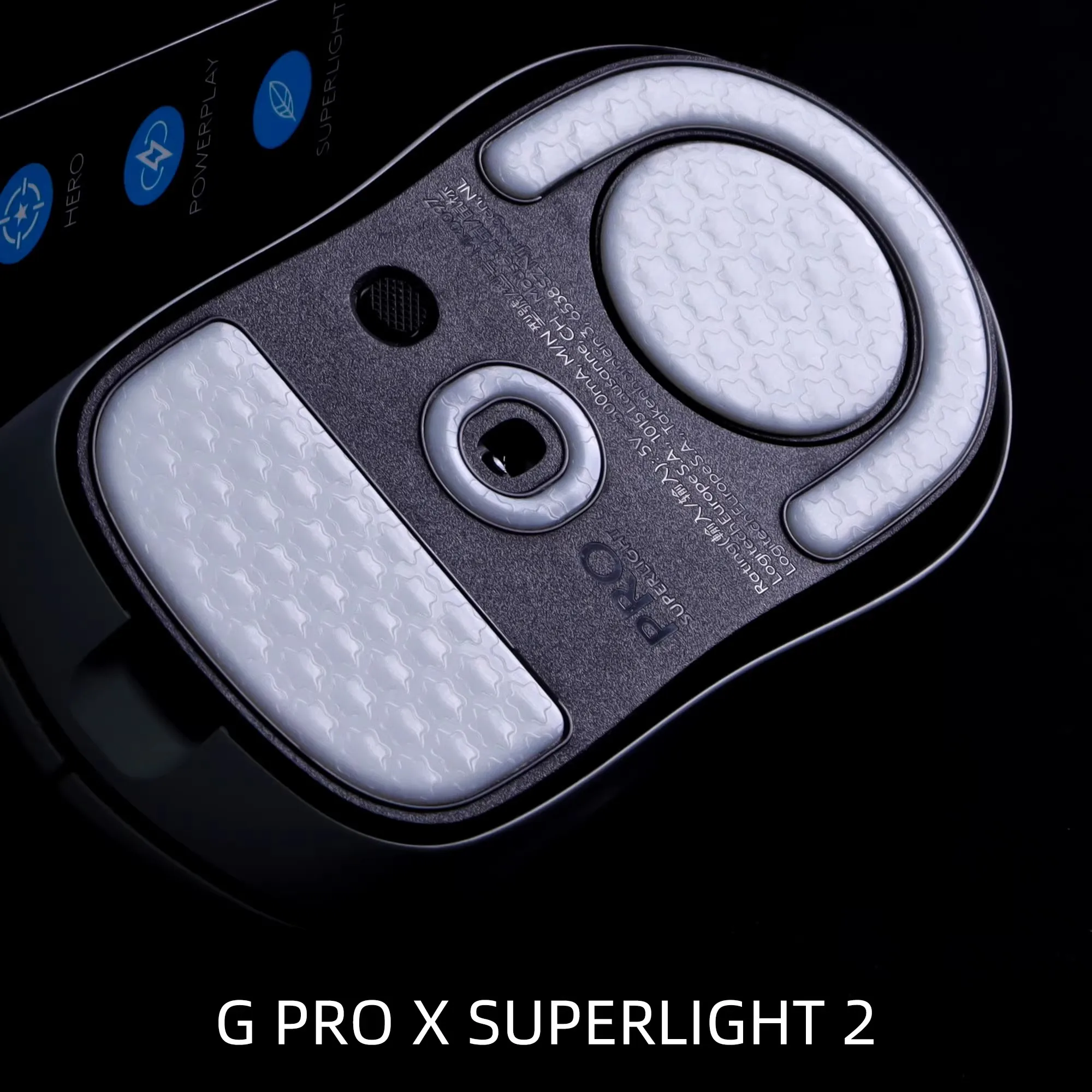 Esports Tiger ICE V2 White Arc Mouse Skates - Precision Glide Enhancers