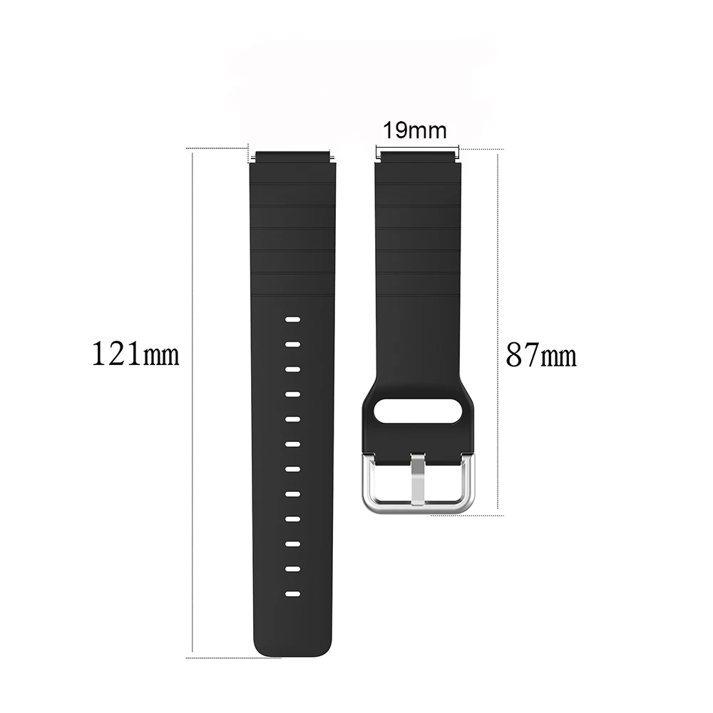 LvBu Cinturino In Acciaio Inox 304 Con Strass Per UMIDIGI Uwatch3/GT/Ufit, Sgancio Rapido, Argento