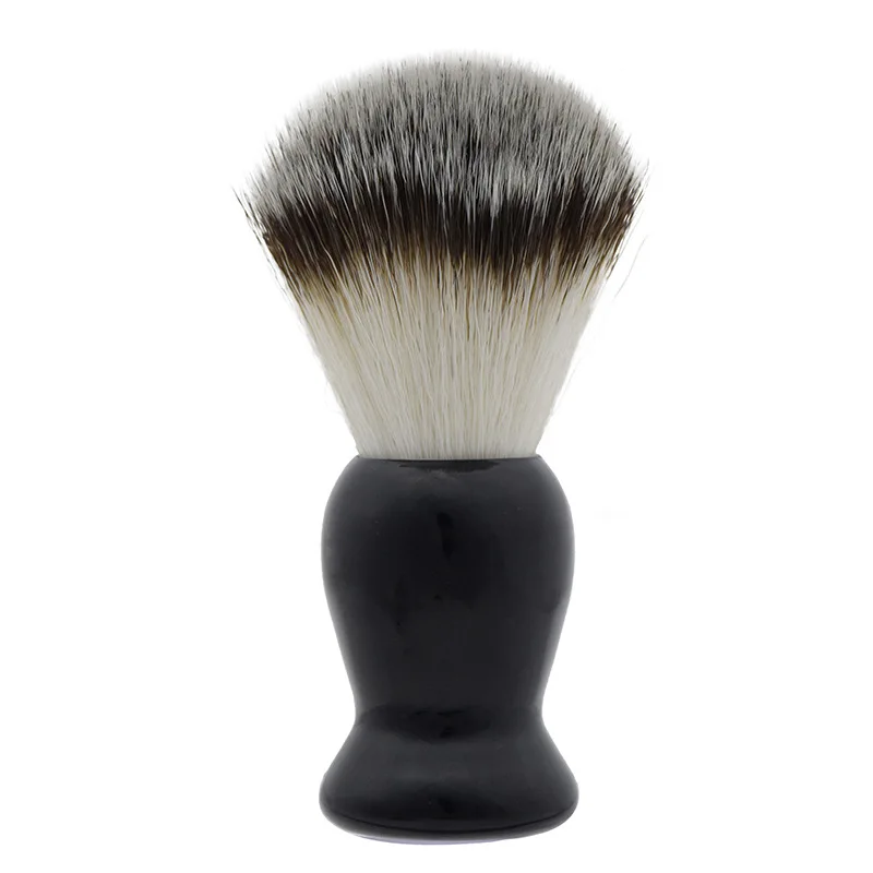 Professional Men Black Shaving Brush Men Facial Cleaning Tools Facial Clean Brushes Barbershop Hairstylist Styling Accessories