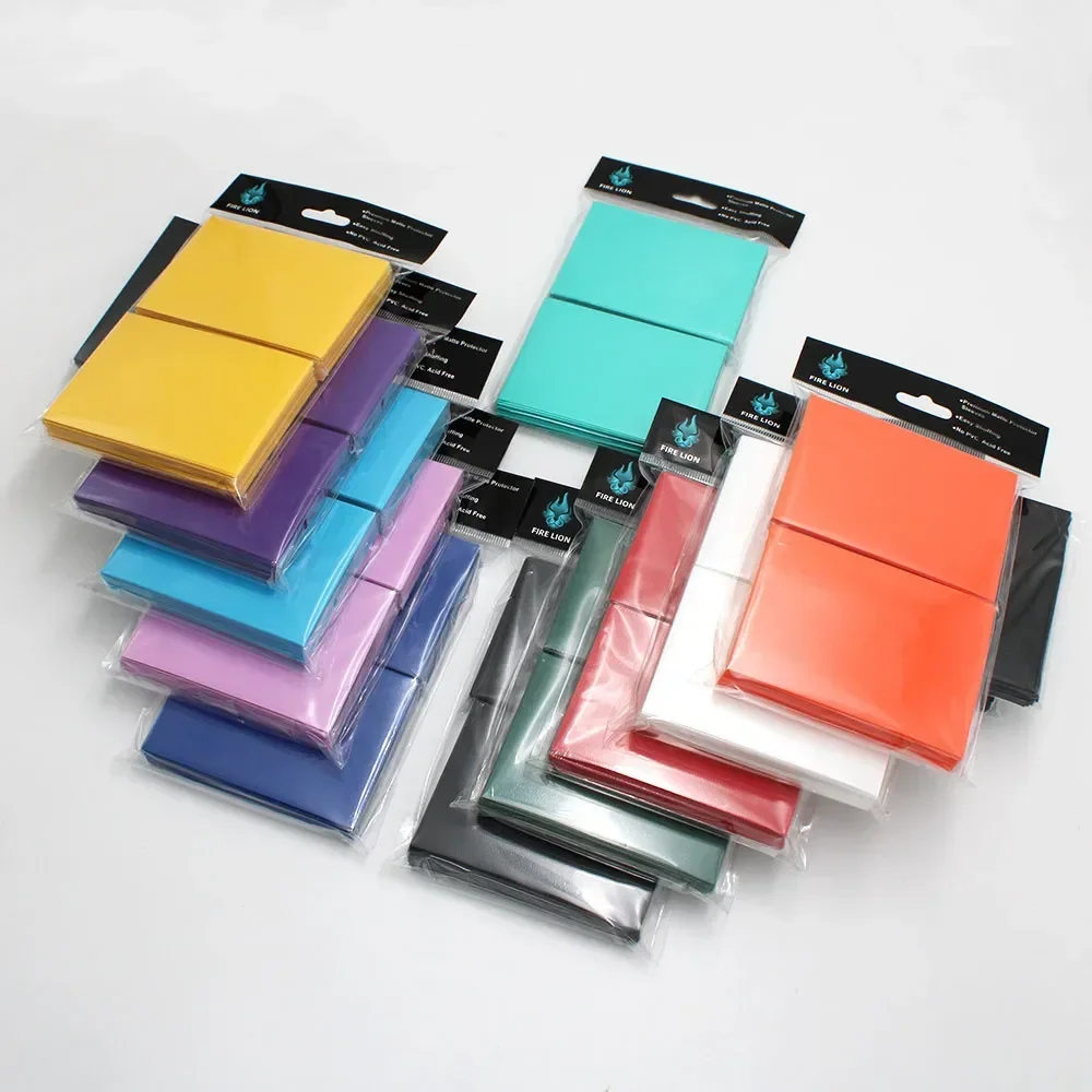 Sammelkarten-Deckbox und 100 Stück 66 x 91 mm, Standardgröße, Premium-Matte, Kartenhüllen, Sammelkartenschutz für MTG-Sportkarten – Detail 16
