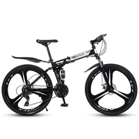 Vente en gros vélo pliant professionnel Absorption des chocs vtt pliable VTT pliant pour femme mâle sur le vélo de route 4