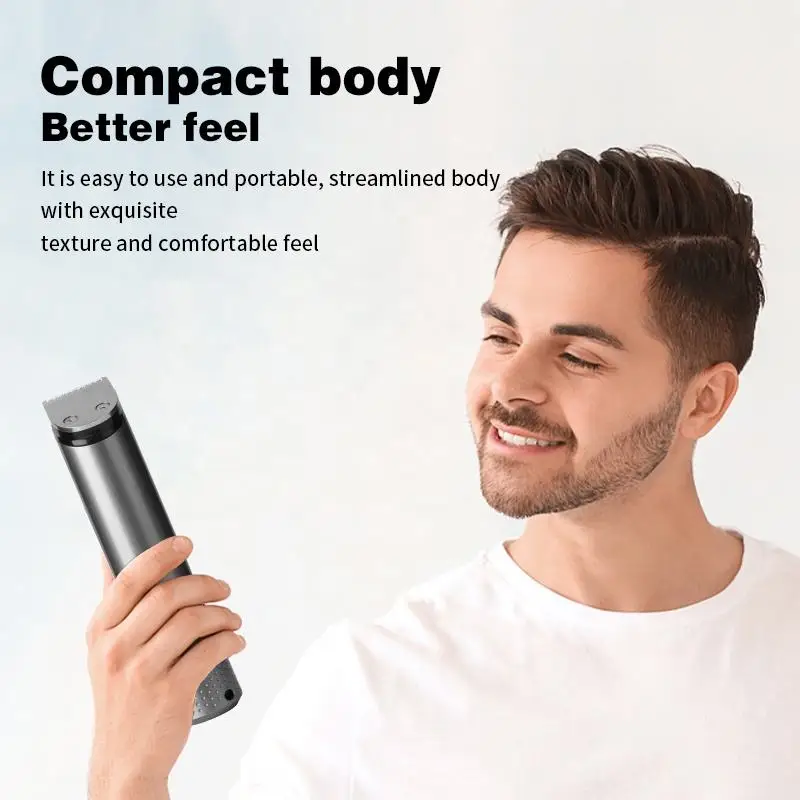WAIKIL New Men's Barber Professional Electric Barber Silent High Power USB Charging Cordless Hair Trimmer Styling Tool 3