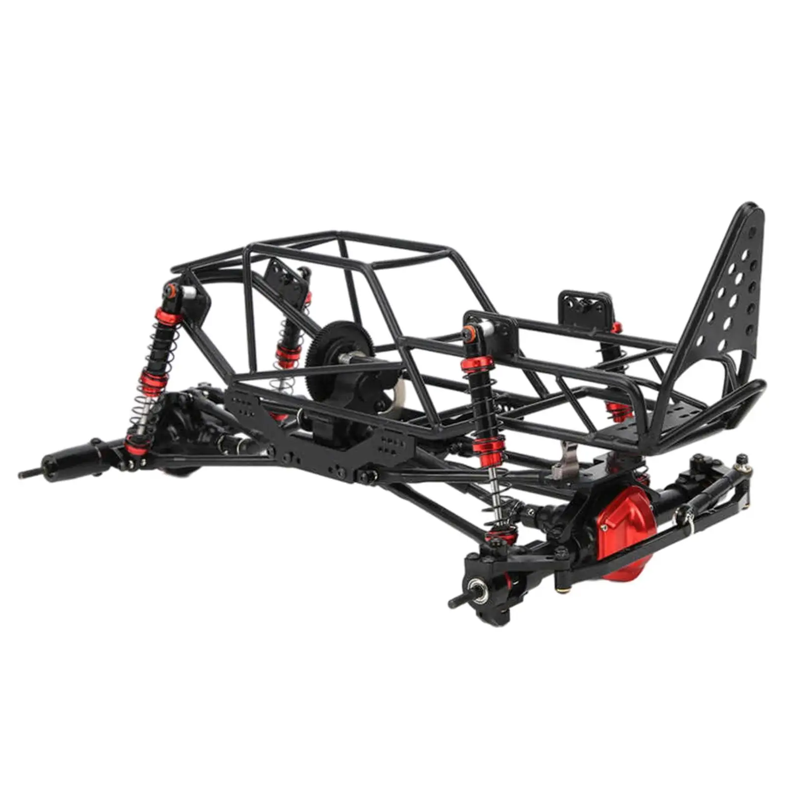 Aluminum Alloy Body Frame Chassis Kit for AXIAL SCX10 90022 90027 1/10 RC Model Crawler Buggy Trucks Spare Parts