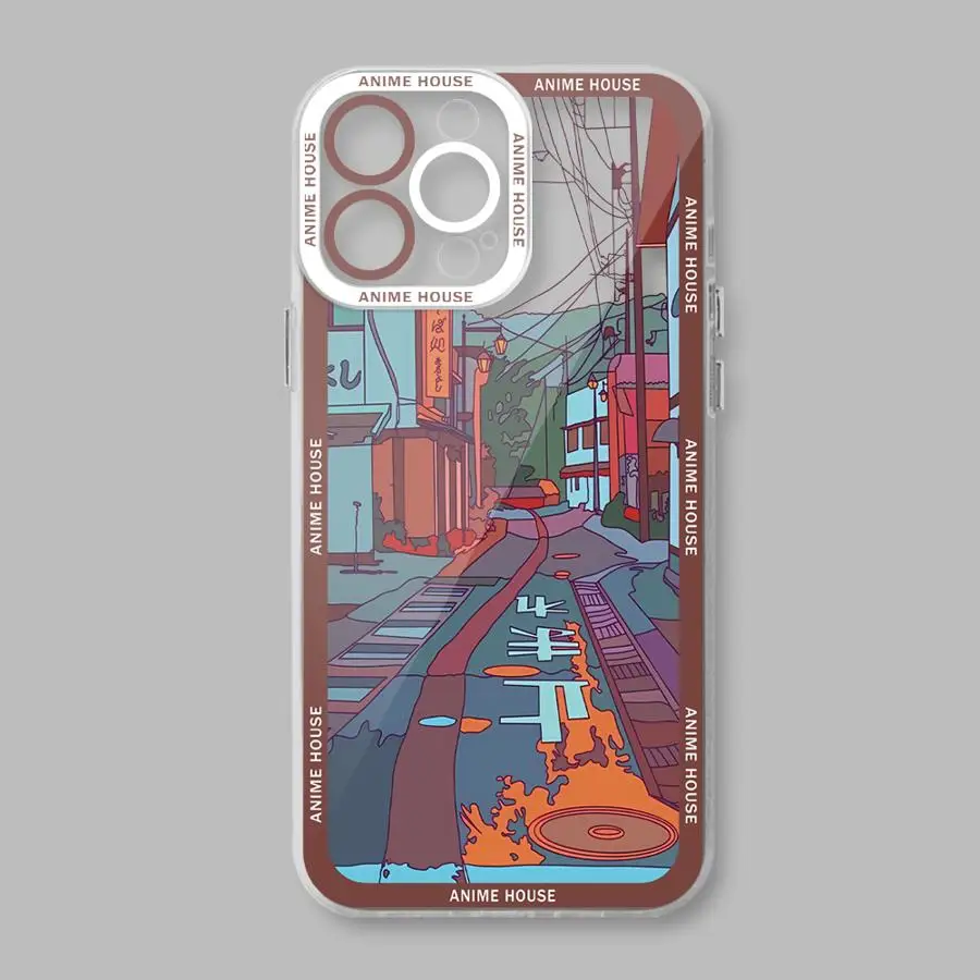 Vibrant Night Streets in Japan Phone Case