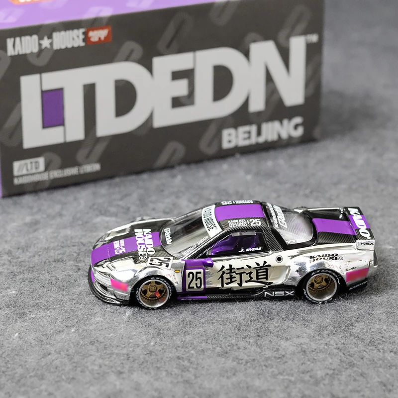KAIDOHOUSE 1:64 NSX Electroplated Purple LTD 2025 Beijing