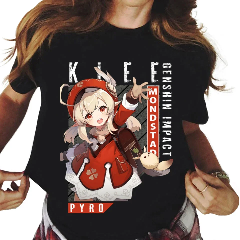 Рисунок 3 - Женская футболка с графическим принтом Genshin Impact