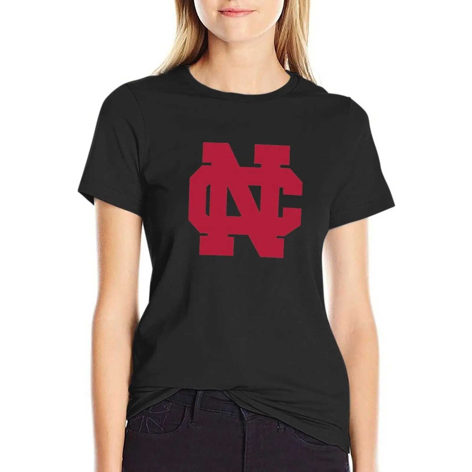 North Central College T-Shirt kawaii clothes tees summer top Women clothing