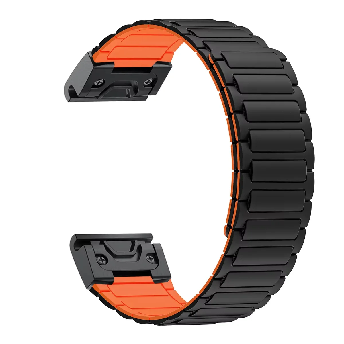 Durable Quick Fit Silicone Strap - 26mm Adjustable Band