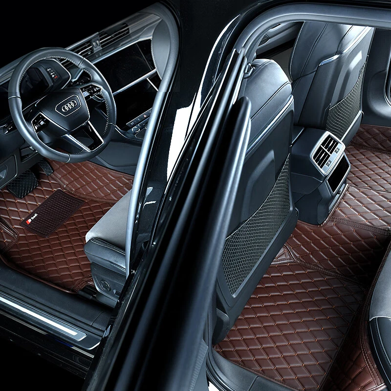 Luxury Leather Car Floor Mats For VW Passat CC 2010 2018 Auto