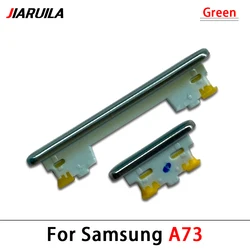 Enhanced Power and Volume Side Button Key Replacement (A73 Green)