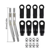 INJORA Stainless Steel High Clearance Links with Rod Ends for 1/10 RC Crawler Car TRX4 SCX10 II SCX10 III VS4-10 - Image 5