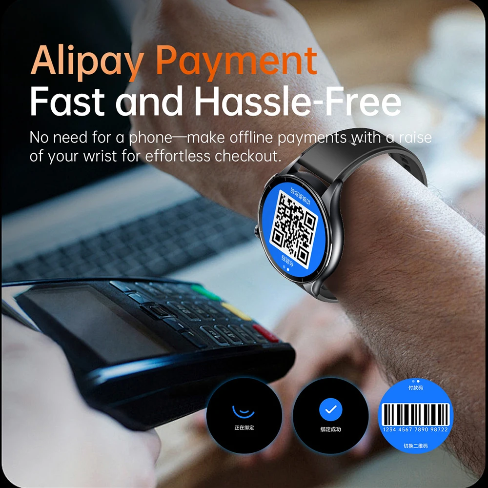 2025 New Health Analysis ECG+PPG Smart Watch Body Fat Uric Acid Blood Pressure Heart Rate Tracker NFC Smartwatch For Android IOS 3