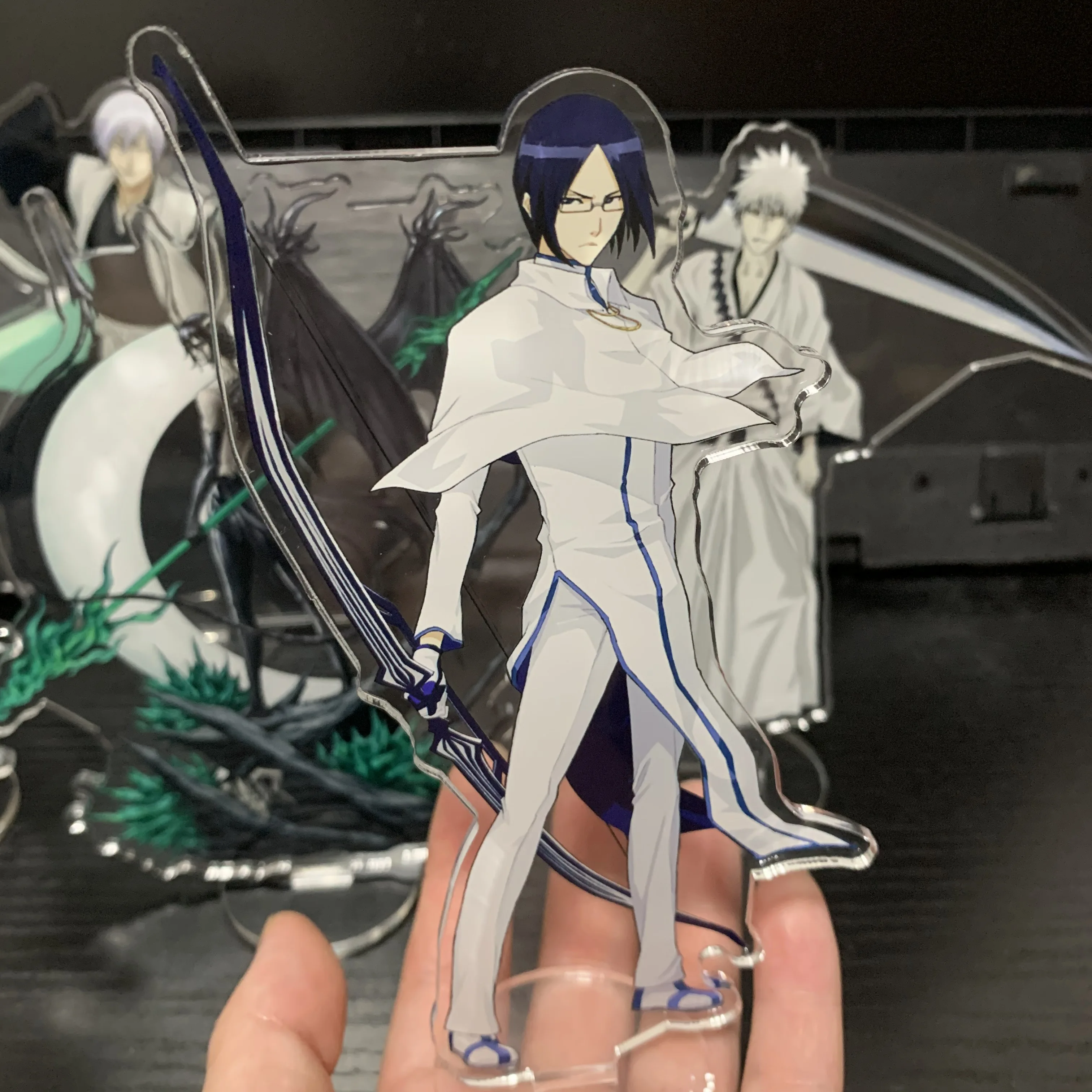 BLEACH Anime New Style Figure Ulquiorra cifer Acrylic Stands Kurosaki  Ichigo Aizen Sousuke Character Model Fans Collection Props