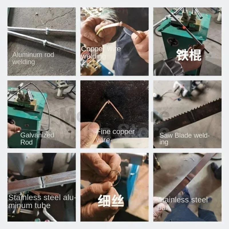 Butt welding machine 1-3mm round steel wire aluminum copper wire thin iron nose wire butt welding machine butt joint machine 3