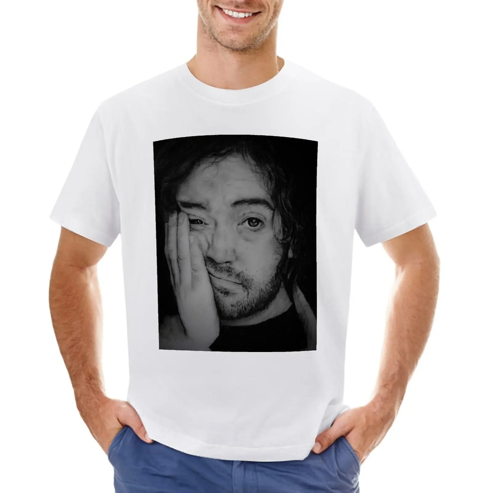 

Nick Helm T-Shirt blacks summer top sports fans funnys t shirts for men pack