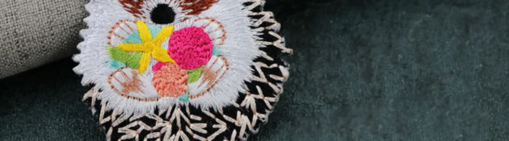 Stickerei DIY Igel Patch, Tier zum Aufbügeln, niedlicher kleiner modischer Stoffaufkleber, Jeans-Daunenjacke, Kleidungsdekoration, 1-teilig – Detail 11