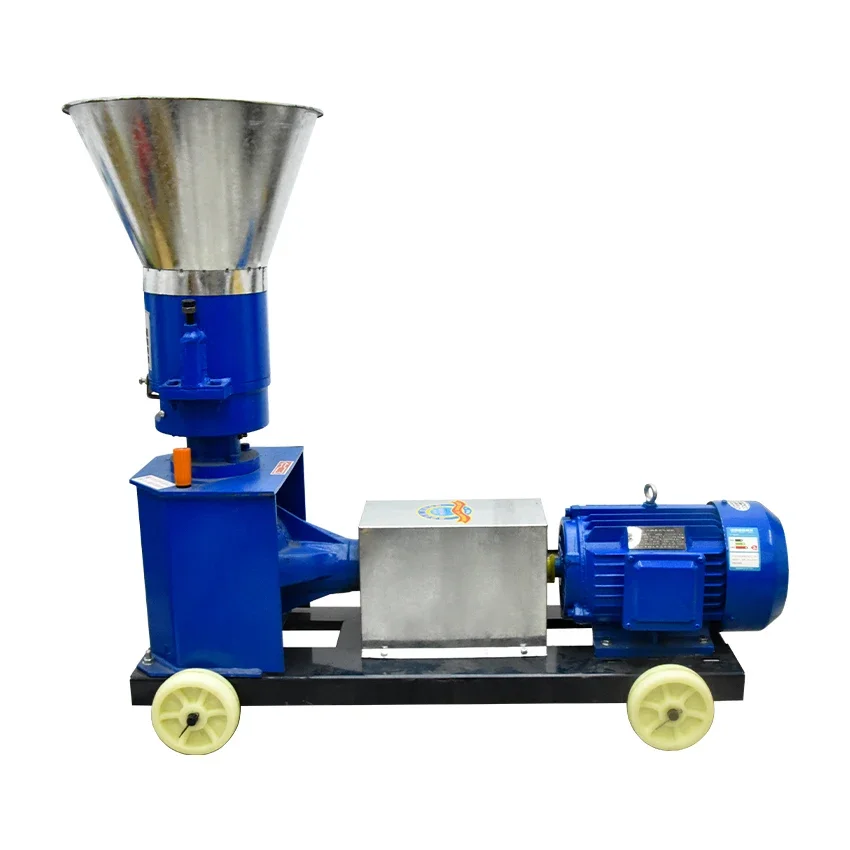Multi-function Feed Food Pellet Making Machine 220V/380V 90kg/h-150kg/h Household Animal Feed Granulator For KL-150 Pellet Mill