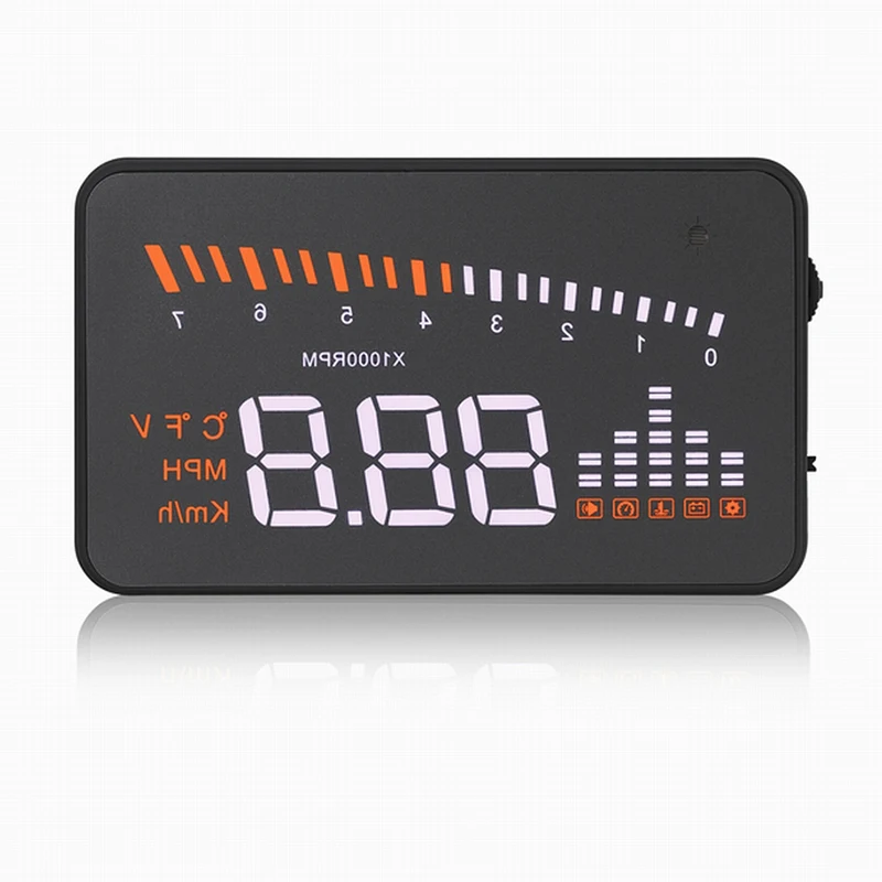 ڵ   ÷ KM/h MPH GPS ӵ, ڵ  ڵ ӵ X5 3 ġ  Ʈ OBD2 II ̽