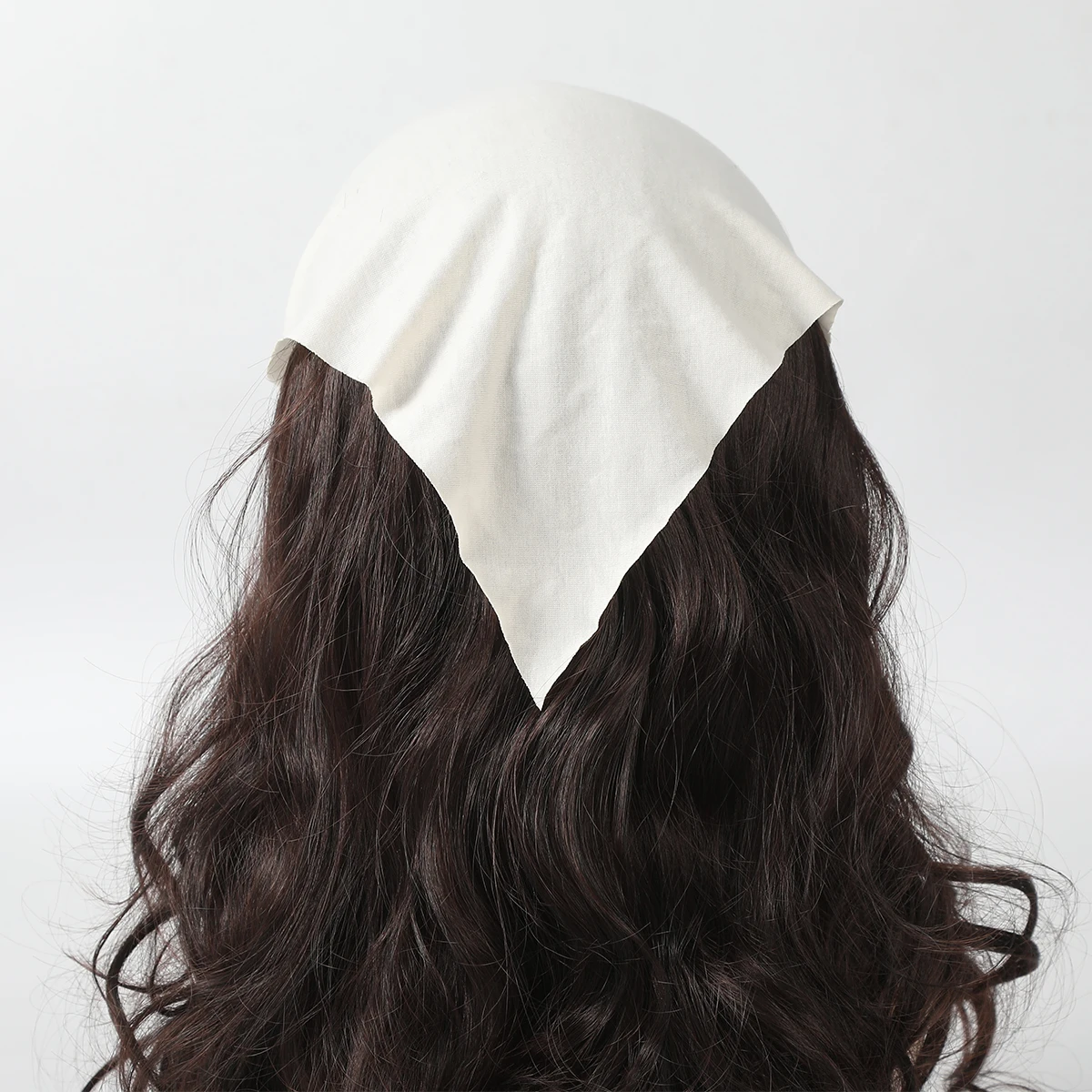 Muslim Triangle Scarf Thin Breathable Headband Turban Headwarps For Women Sweet Hair Accessories Hawaii Retro Headwarp