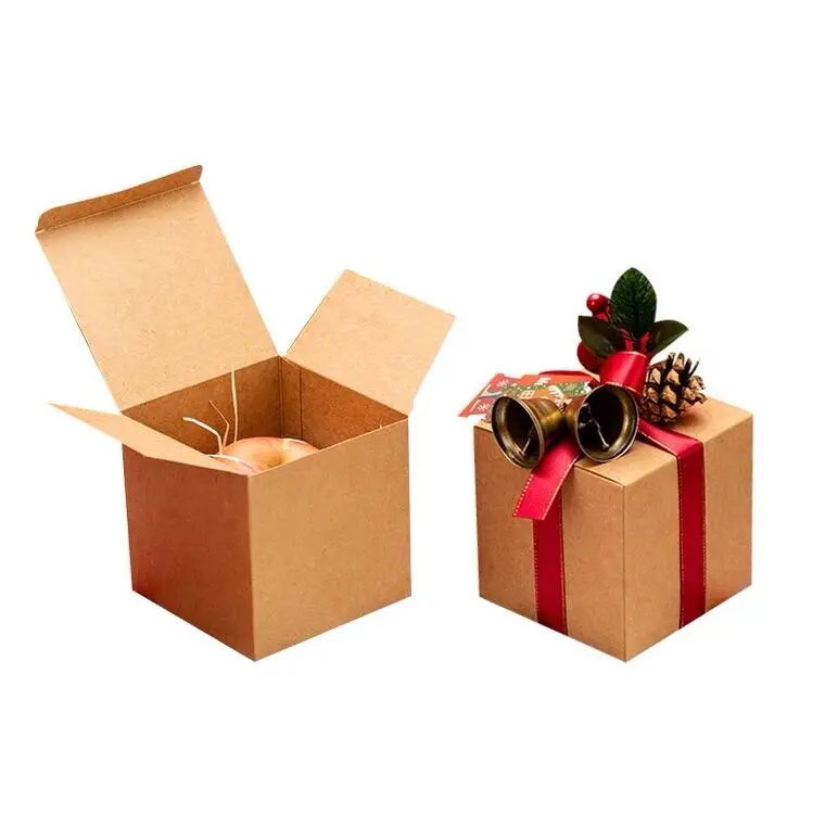 Kraft Paper Gift Boxes for Candles, Lipstick, Perfume, Cosmetics, Cake, Candy, DIY Bisc... - SKU KGPB1103 - UGI Packaging