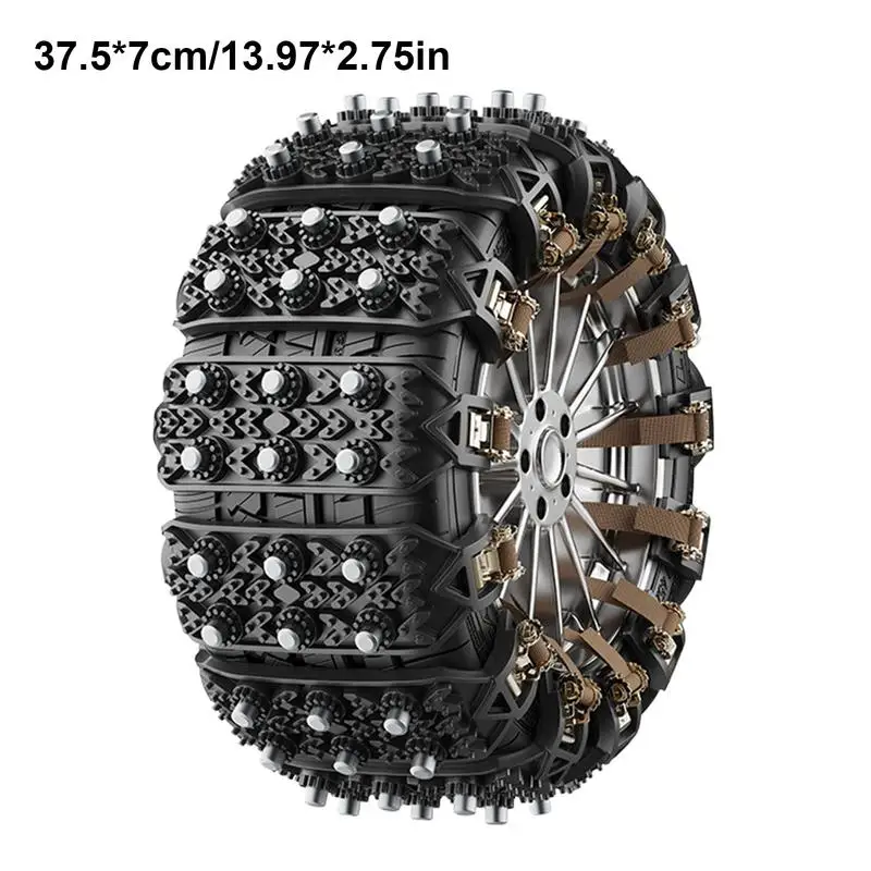 Car Tire Chains For Snow Lawn Mower Wheel Chains Travel Mud Rock Climbing And Ice Lawn Mower Wheel Universal Anti-Slip