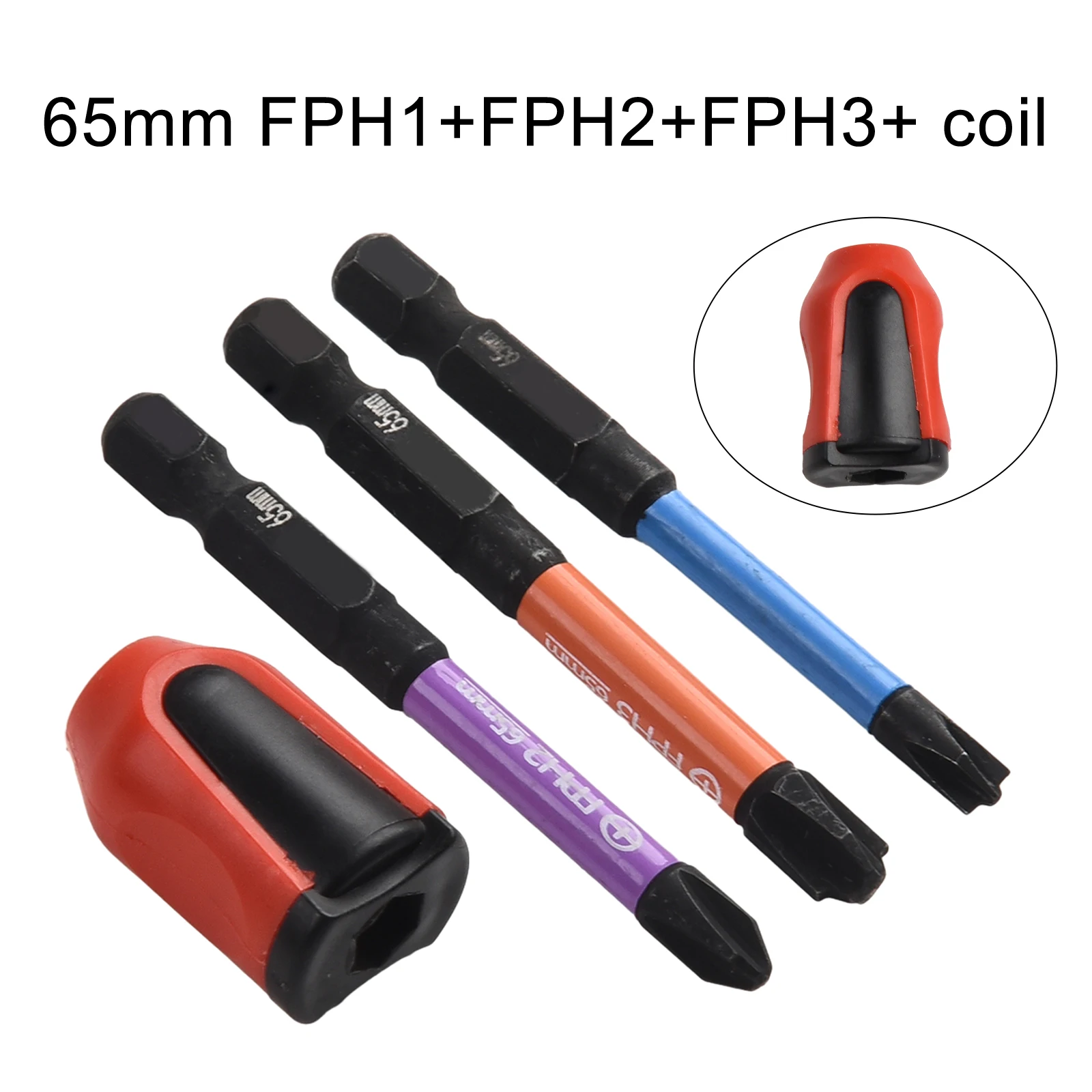 4 teile/satz FPH FPZ Spezielle Schlitz Kreuz Schraubendreher Bit Mit Magnetische Ring Für Elektriker Demontage Werkzeug Elektrische Schraubendreher – Detail 10