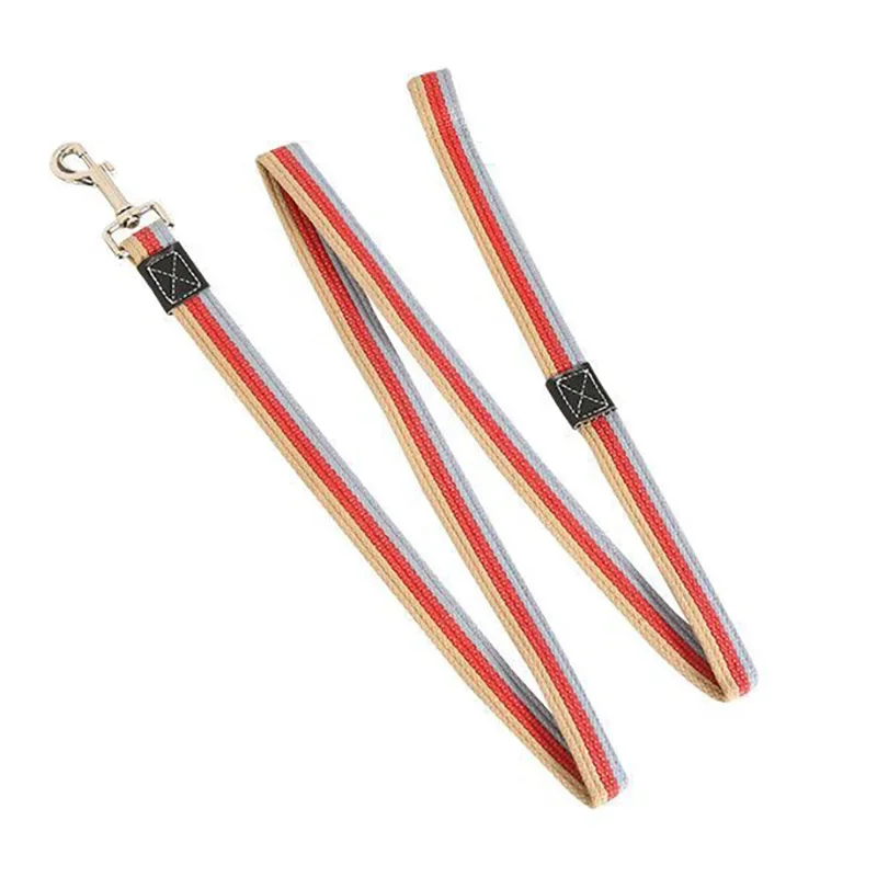 Dog Training Leash Non-slip Rubber Nylon Lead For Pet Walking_voghion.com