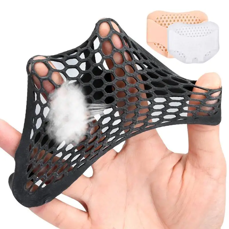 Silicone Metatarsal Pads Toe Separator Pain Relief Foot Pads Orthotics Foot Massage Insoles Forefoot Socks Care 2Pcs = 1Pair toe separators,toe spreader,finger toe separator