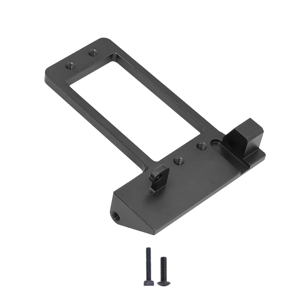 Support Servo Pare-chocs Laiton RC Support Servo En Laiton Pour Pare-chocs Avant - Axial SCX10 II 90046/90047, Crawler RC 1:10 Mount Servo Bumper Avant SCX10 II Laiton