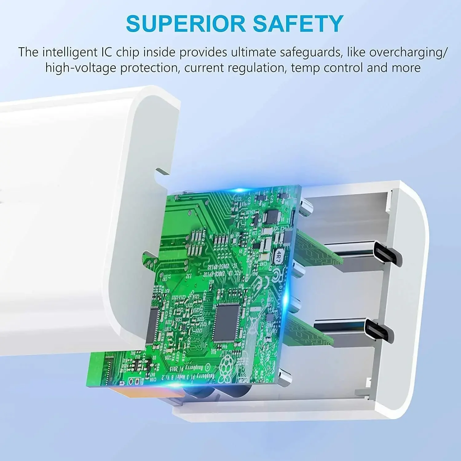 PD 40W USB C Charger Fast Charger Type C Cable Mobile Phone Charger Wall Adapter For iPhone 15 16 Pro Max Xiaomi Samsung Huawei