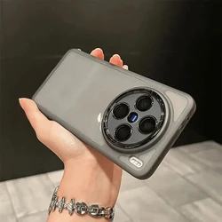 Enhanced TPU Silicone Phone Case - Sleek and Durable Back Cover Protect Frame for VIVO X100S (Black)