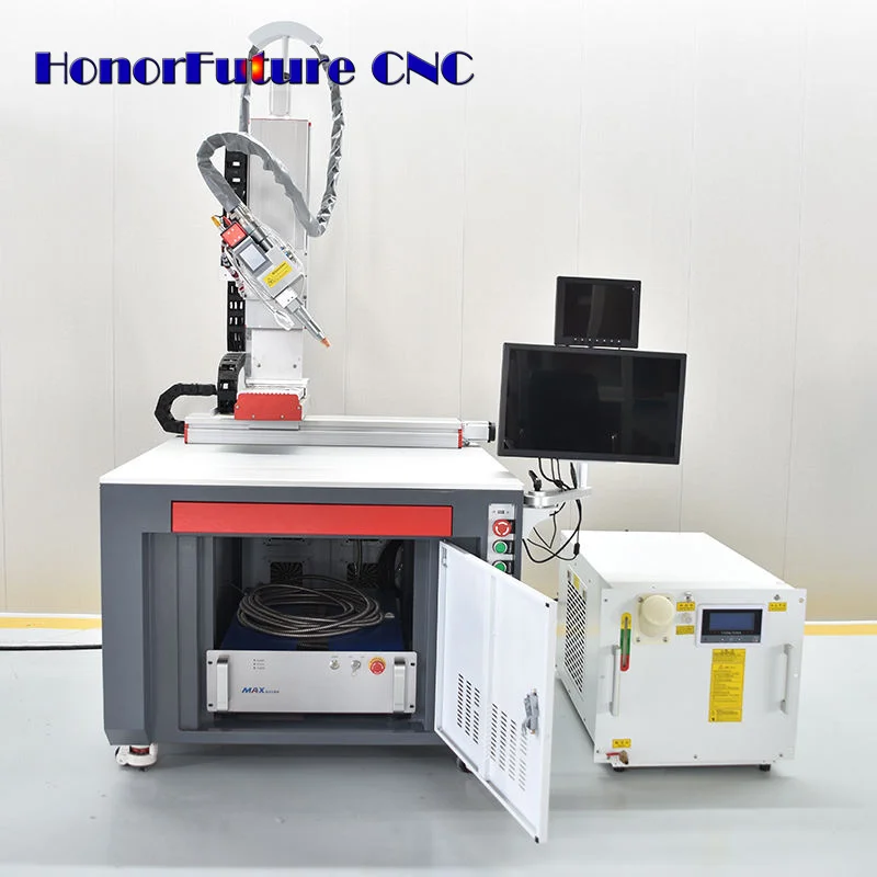 Platform Automatic Robot Laser Welding Machine Laser Welder 1Kw 2Kw 3Kw Small Footprint Stainless Steel Fiber Laser Welder 5