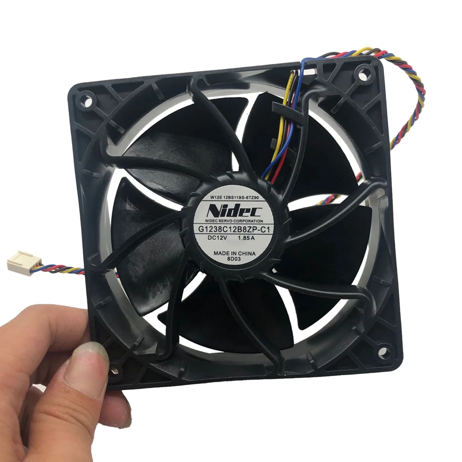 Sostituzione Ventola Antminer A 4Pin-L3 S9 S17 T17 S19 6000Rpm 12V 1.85A-Spedizione Veloce